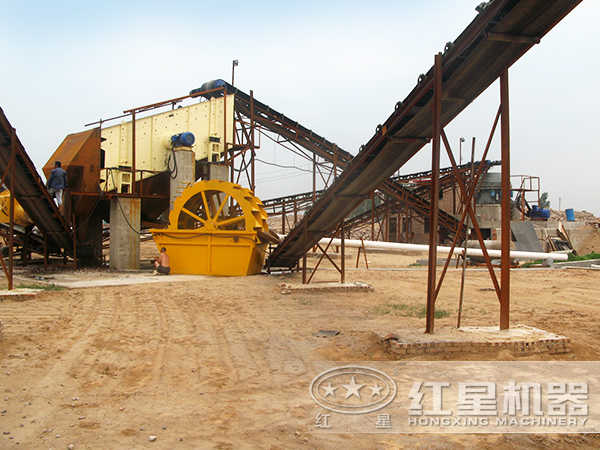 重庆广安石料生产现场