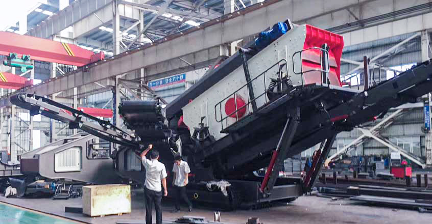 Wotetrack履带筛分站